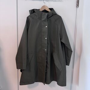 Joe Fresh Olive Green Rain Jacket